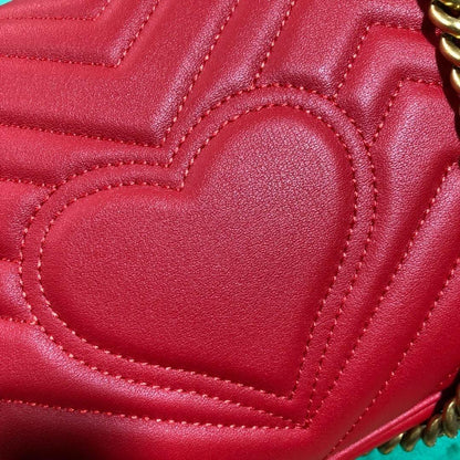 Gucci Marmont Small Matelassé Shoulder Bag