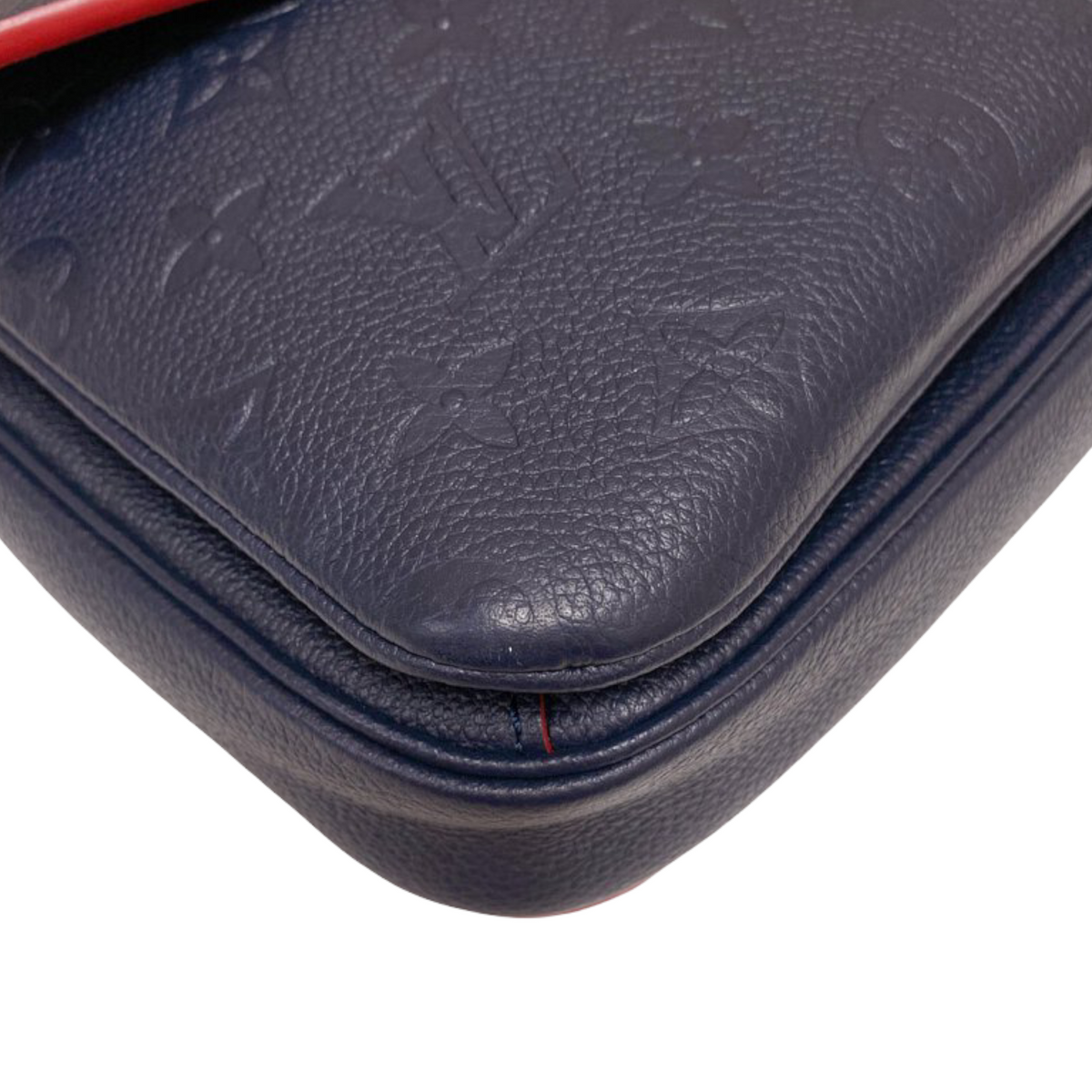 Louis-Vuitton Monogram Empreinte Pochette Metis Leather Marine Blue GHW