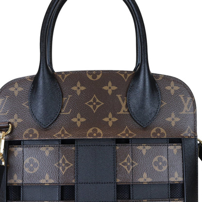 Louis-Vuitton Monogram Tressage MM GHW