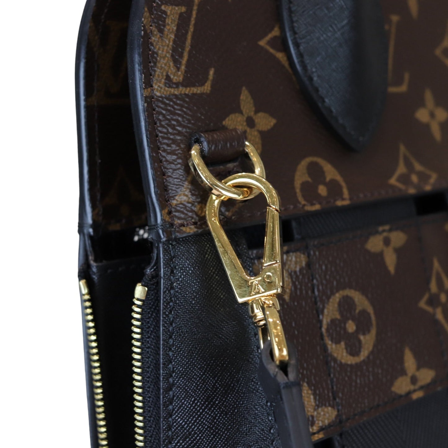 Louis-Vuitton Monogram Tressage MM GHW