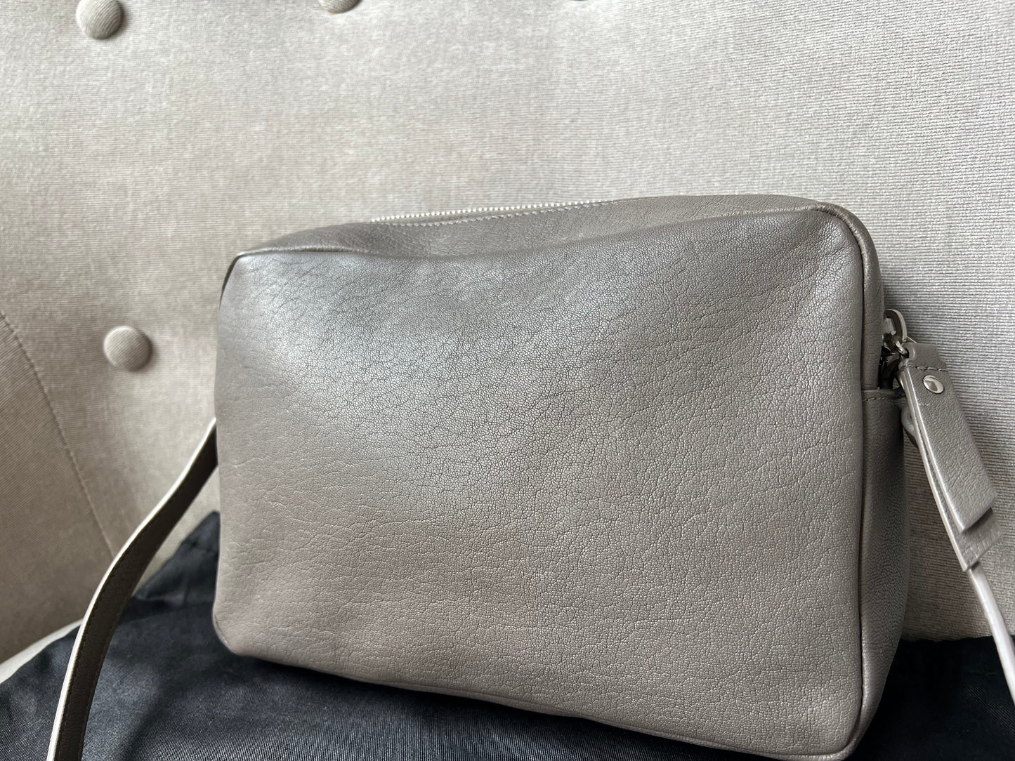 Yves Saint Laurent (YSL) Grey Camera Bag