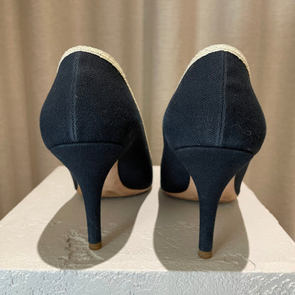 Pumps Floral CC Embellishment Black 39.5