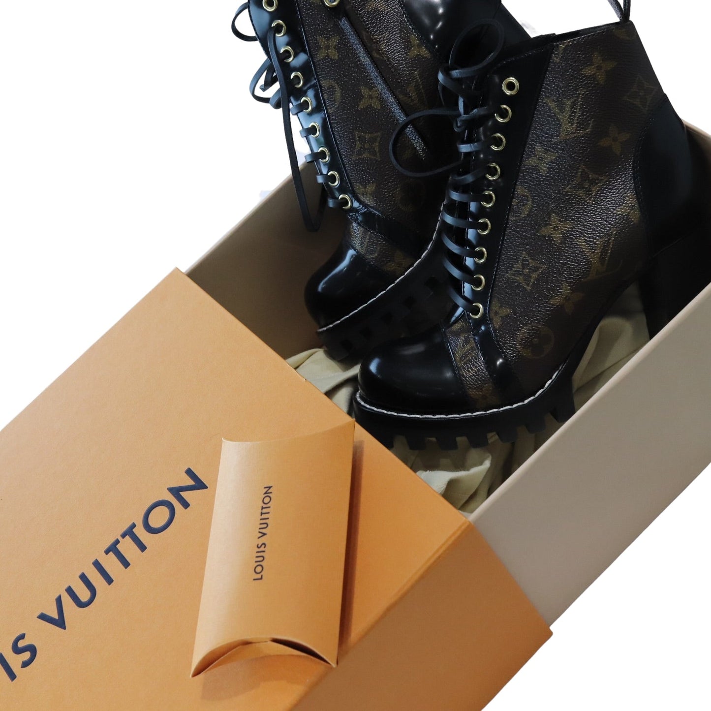 Louis-Vuitton Star Trail Ankle Boots 37.5