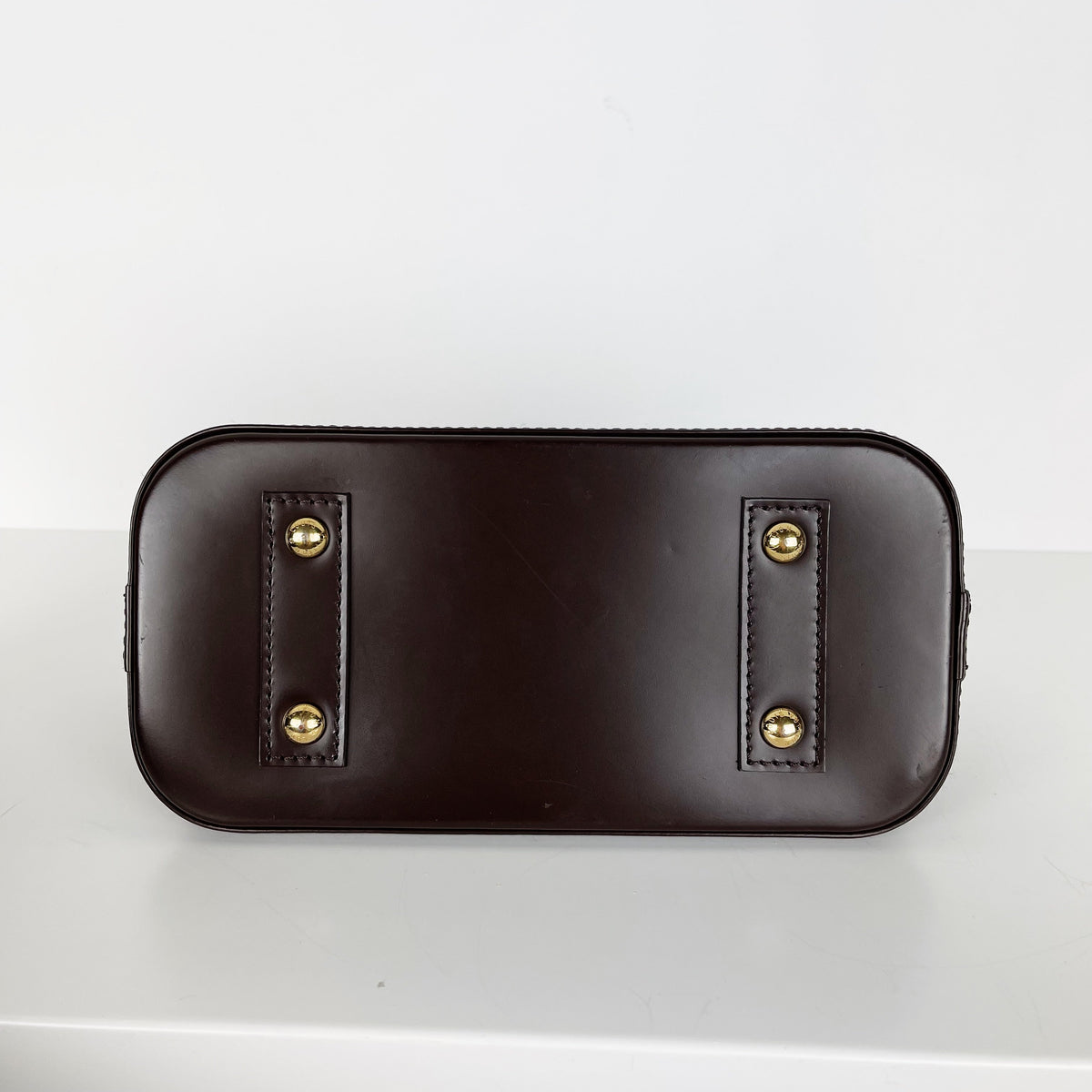 Louis-Vuitton Alma BB Damier Brown GHW