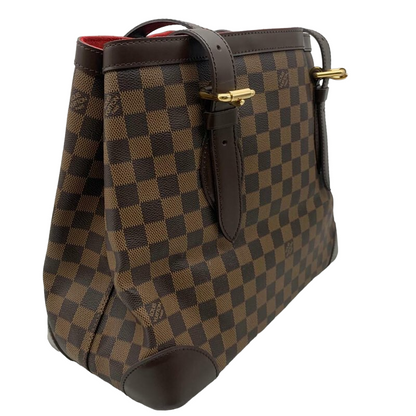 Louis-Vuitton Damier Ebene Hampstead MM Brown