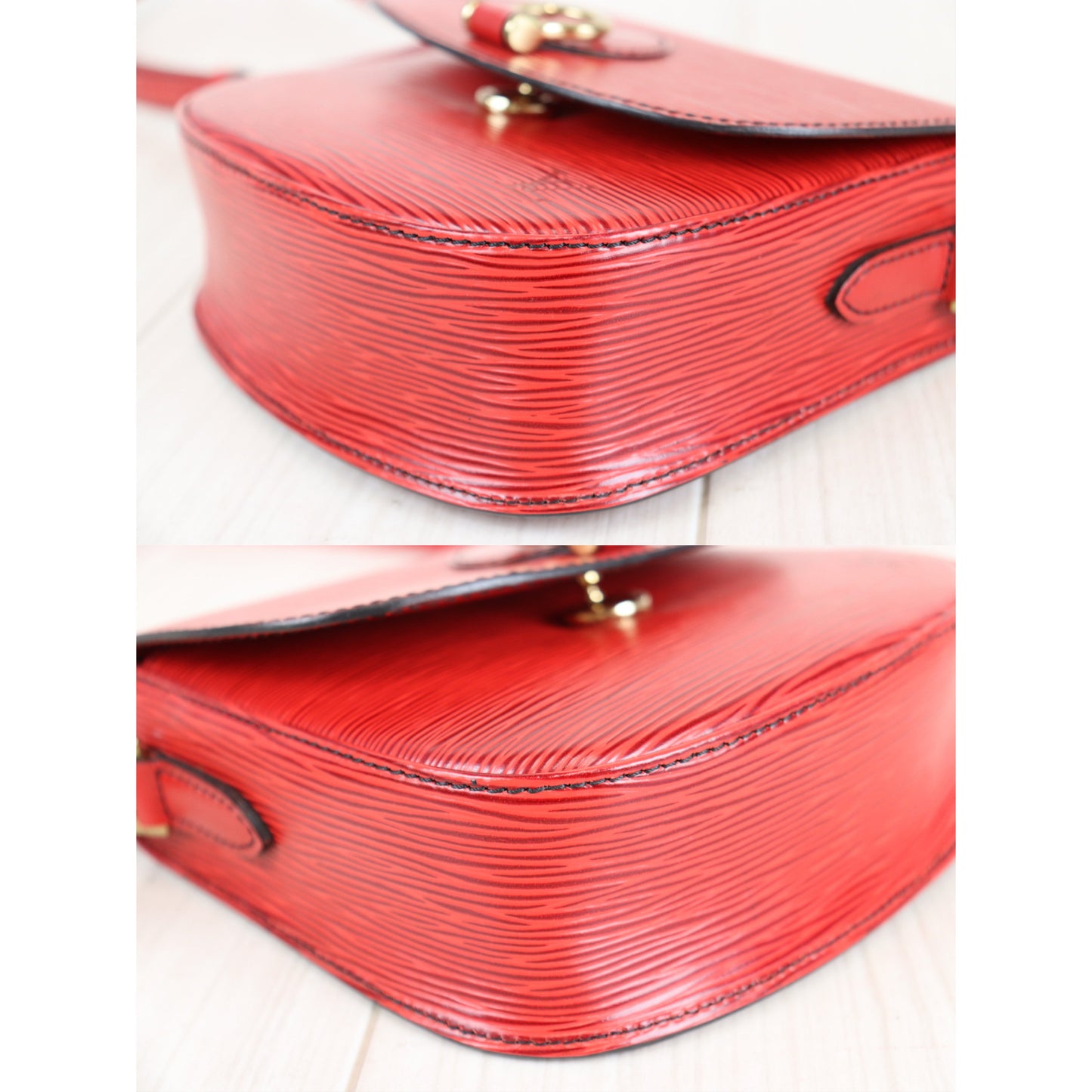 Rank A ｜ LV Epi Saint Cloud PM Shoulder Bag ｜082305