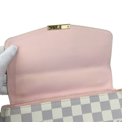 Louis-Vuitton Croisette Damier Azure GHW