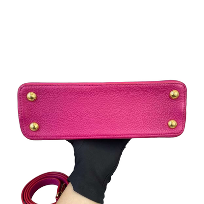 Louis-Vuitton Capucines BB Pink Taurillon GHW