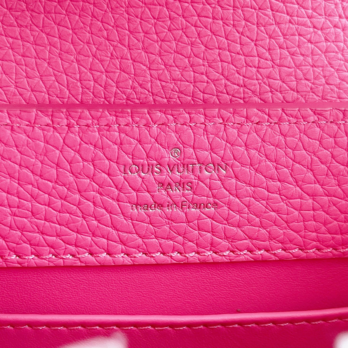 Louis-Vuitton Mini Capucines Pink SHW