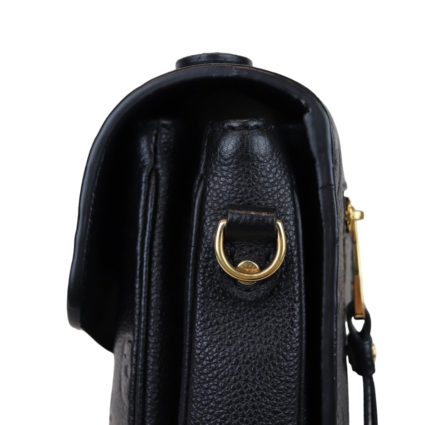 Louis-Vuitton Monogram Empreinte Pochette Metis Black GHW