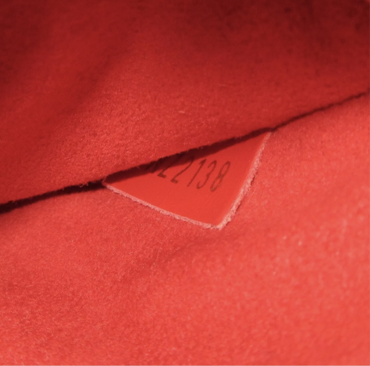 Louis-Vuitton Monogram NeoNoe MM Red Interior