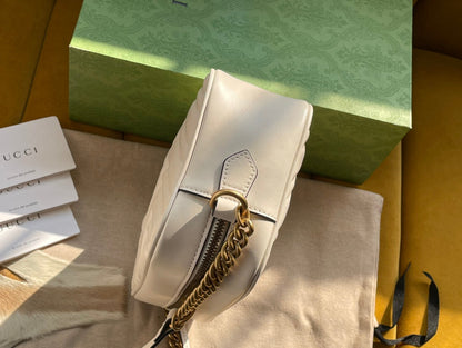 Gucci GG Marmont Small Matelasse Shoulder Bag
