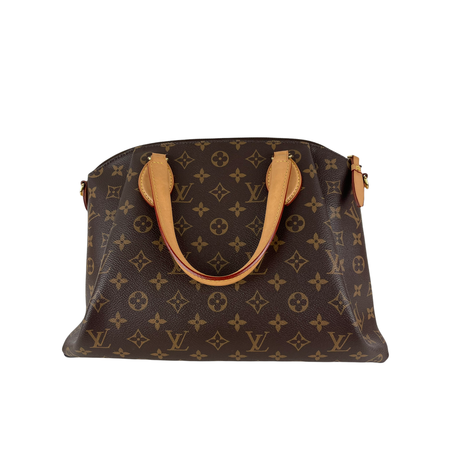 Louis-Vuitton Monogram Rivoli MM Canvas Brown GHW