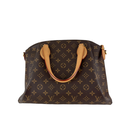 Louis-Vuitton Monogram Rivoli MM Canvas Brown GHW