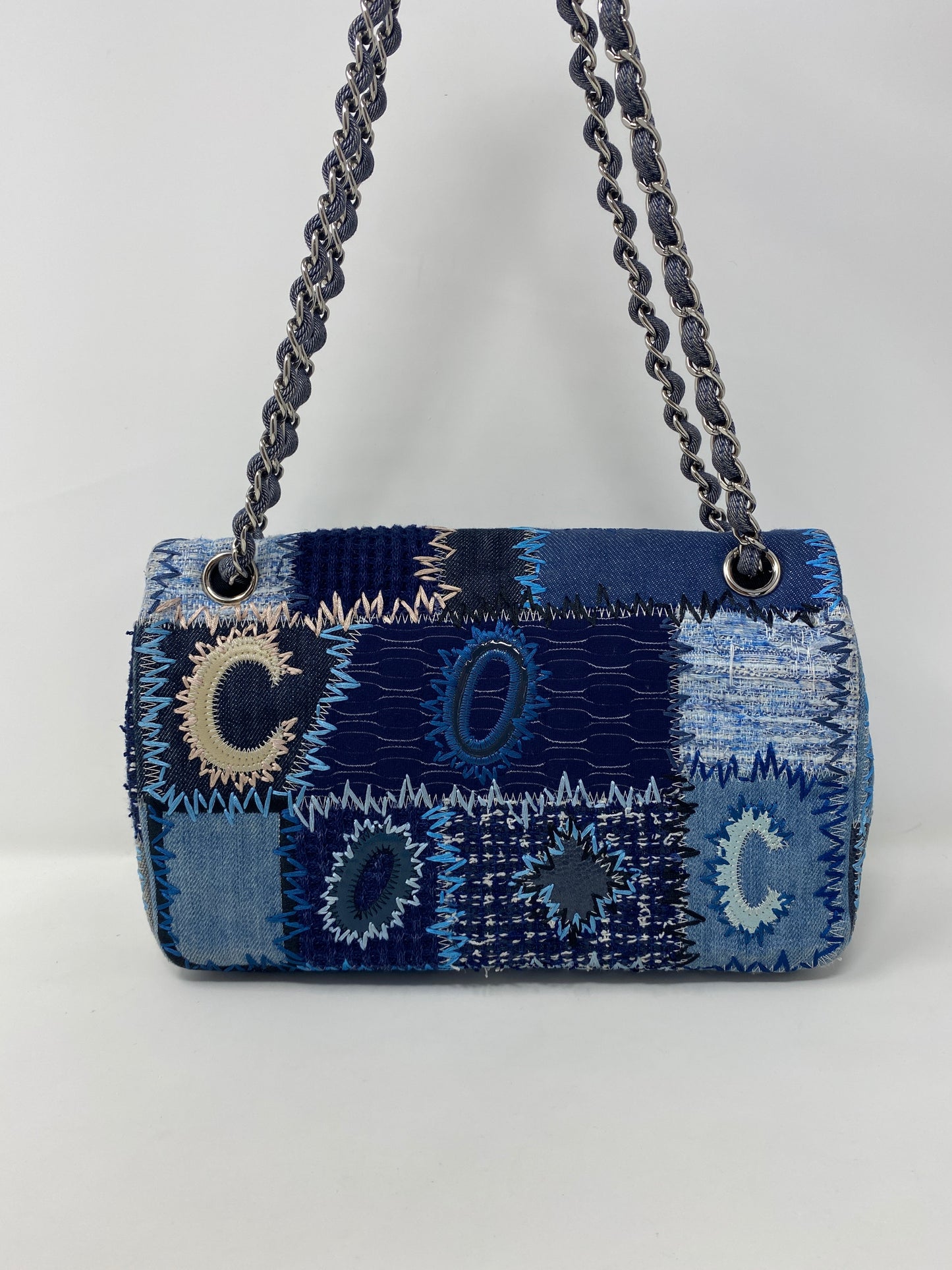 Chanel patchwork denim