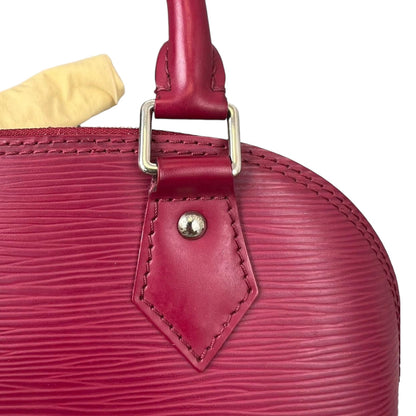 Louis-Vuitton Alma BB Epi Leather Pink SHW