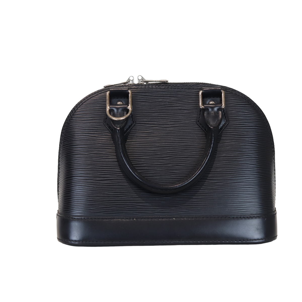 Louis-Vuitton Alma BB Black Epi SHW