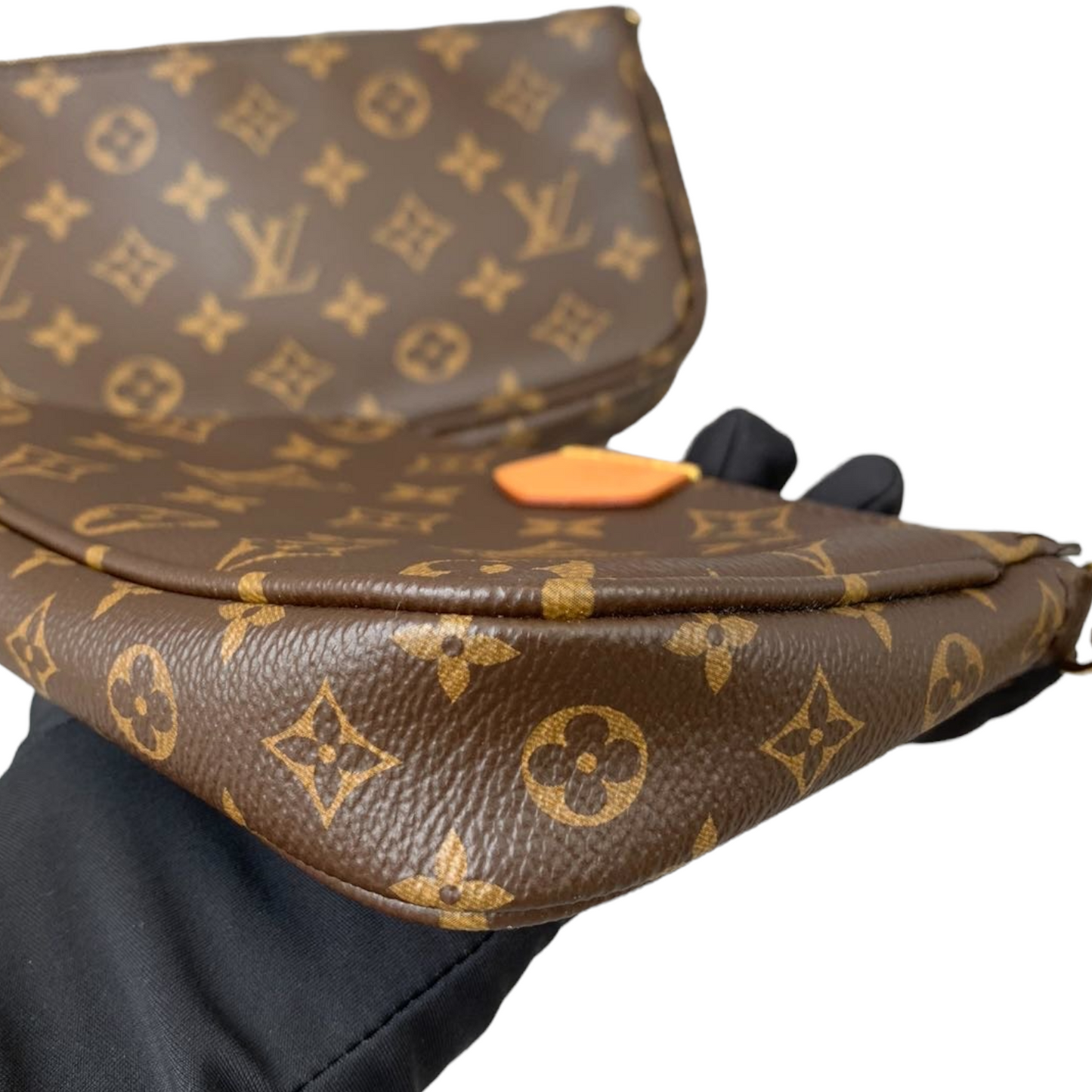 Louis-Vuitton Monogram Multi Pochette Accessoires Khaki GHW