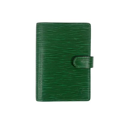 Louis-Vuitton Agenda PM Epi Green GHW