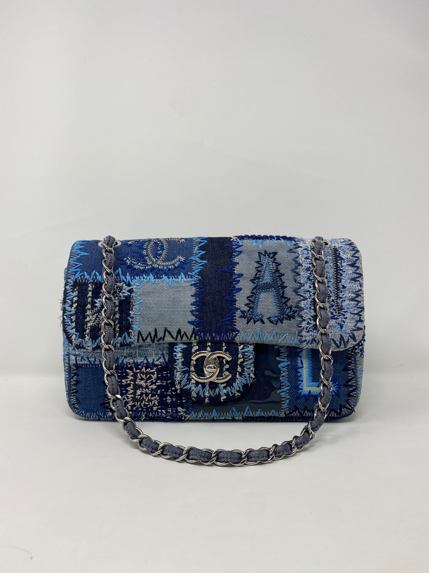 Chanel patchwork denim