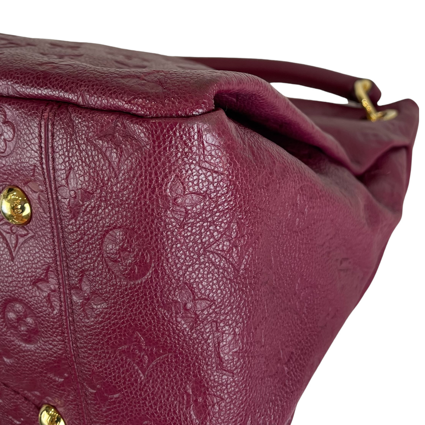 Louis-Vuitton Artsy MM Empreinte Burgundy GHW