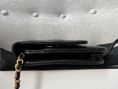 Chanel Black Caviar Wallet on Chain