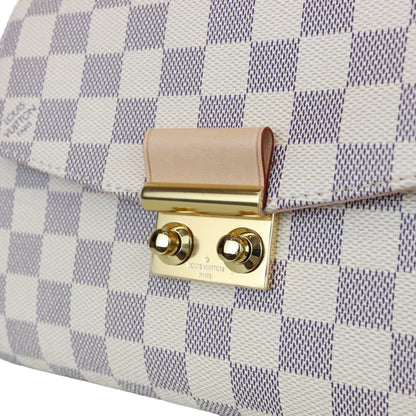 Louis-Vuitton Croisette Damier Azure GHW