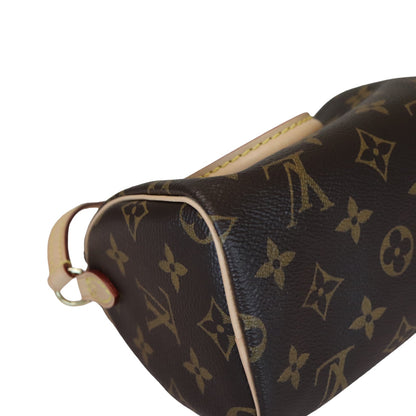 Louis-Vuitton Nano Speedy Monogram Brown GHW