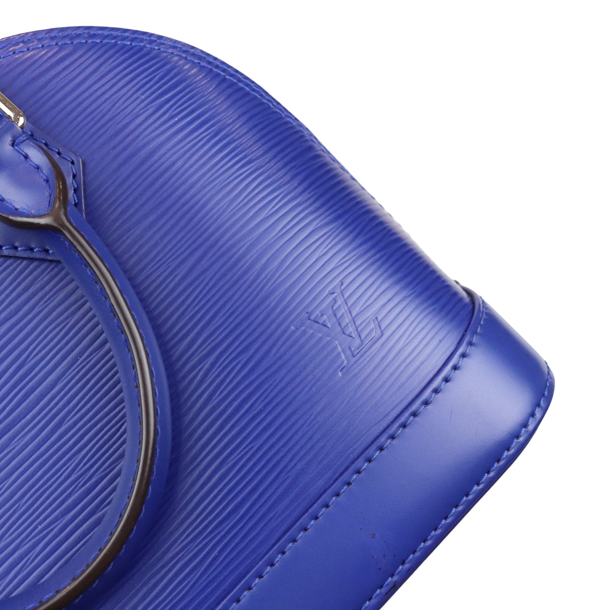 Louis-Vuitton Alma BB Epi Blue SHW