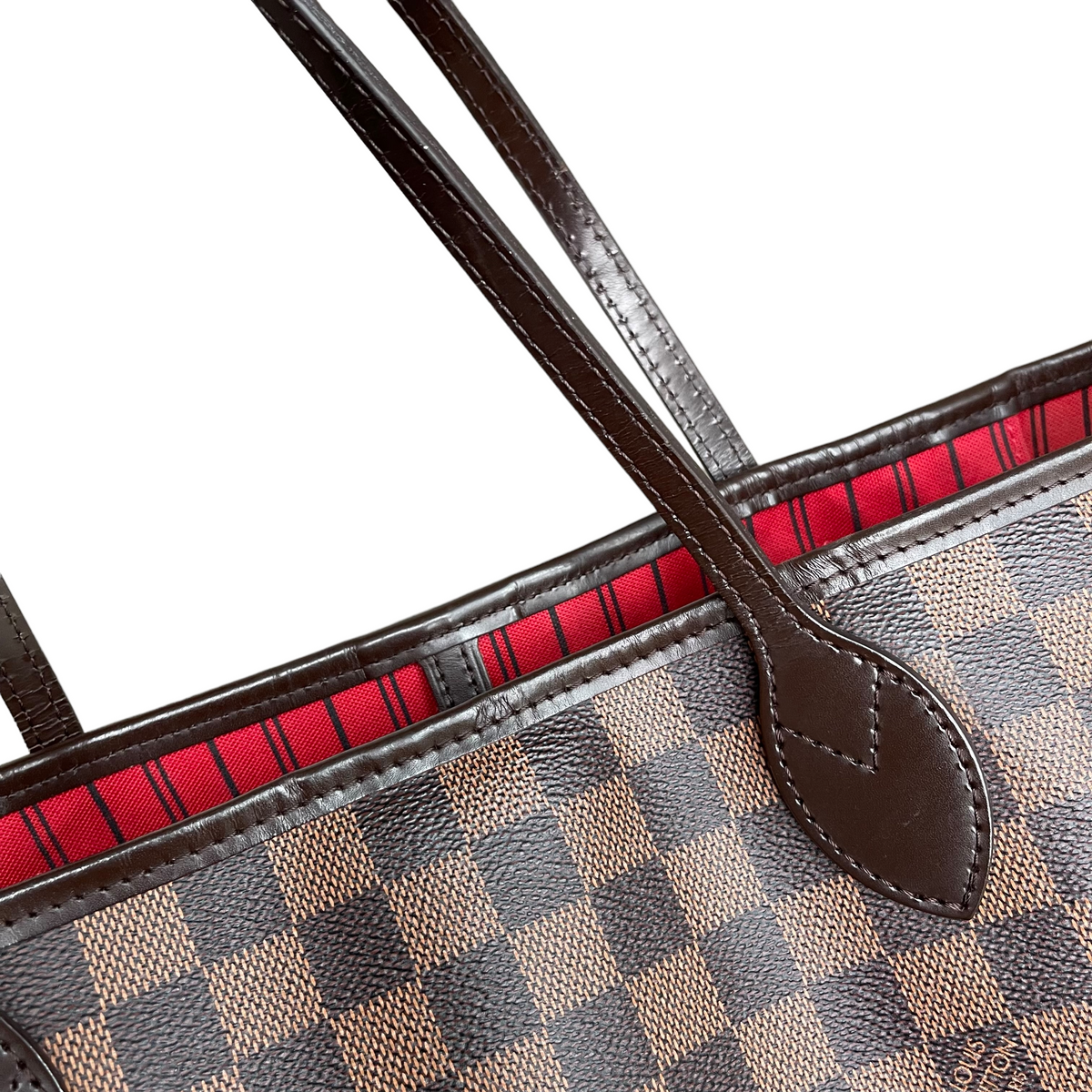 Louis-Vuitton Neverfull GM Damier Ebene Canvas GHW