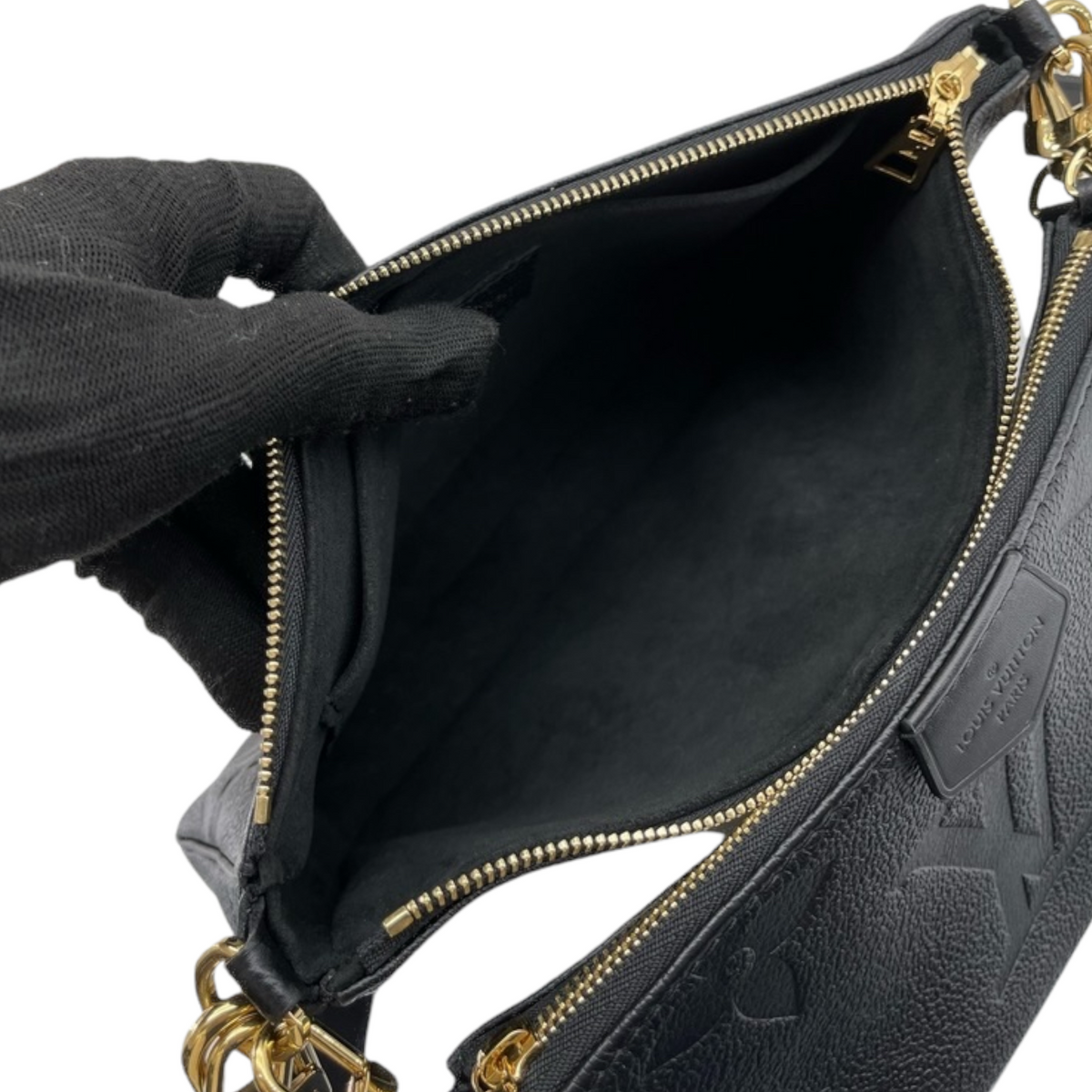 Louis-Vuitton Multi-Pochette Accessories Empreinte Black GHW