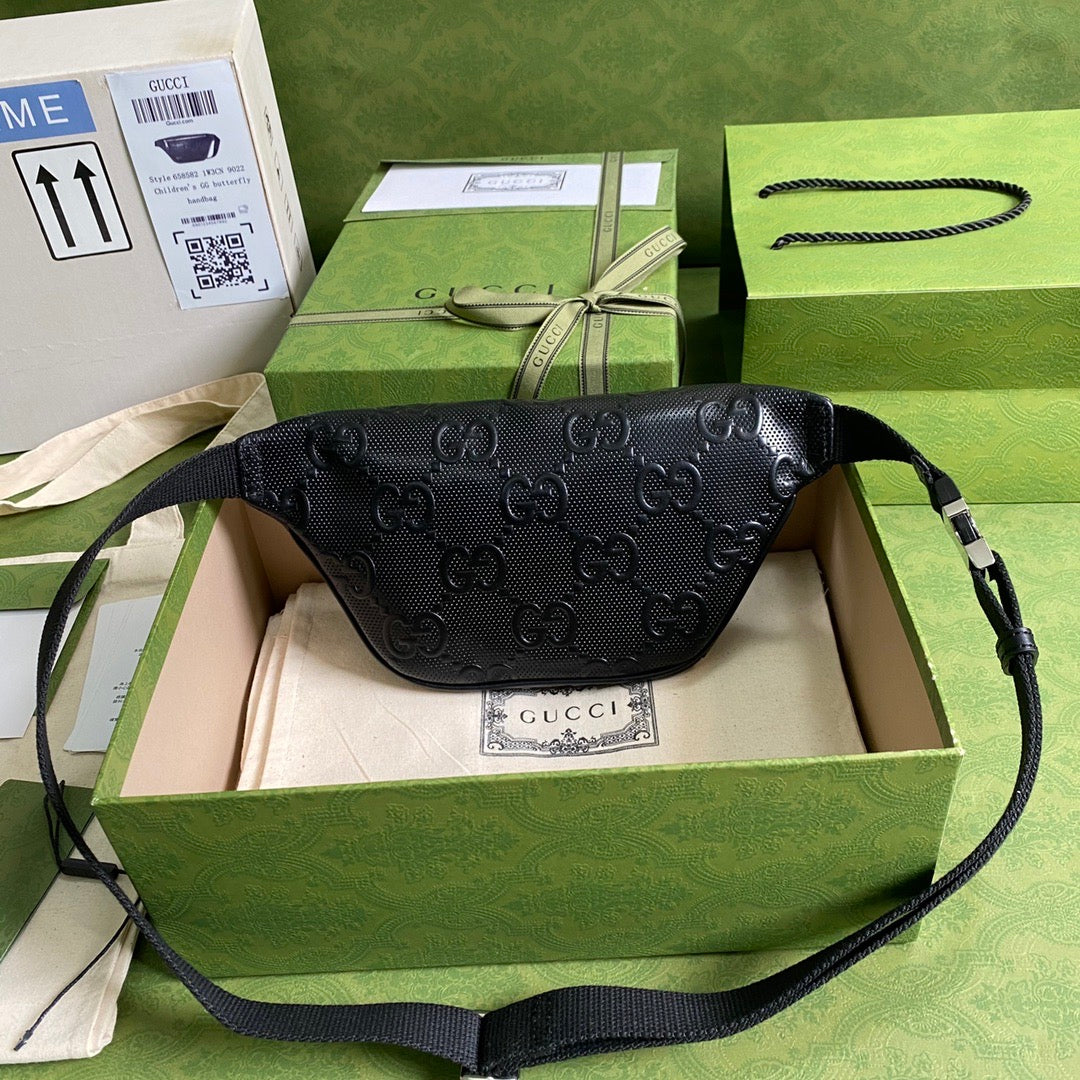 Gucci GG Embossed Belt Bag