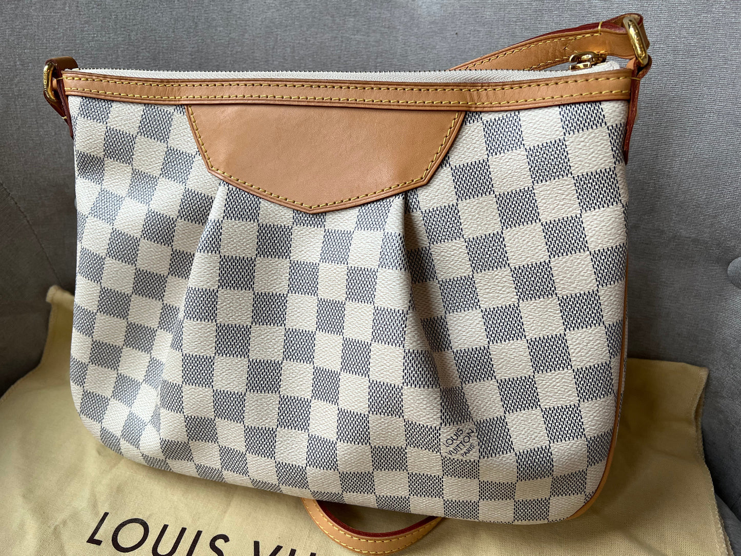 Louis Vuitton Siracusa Damier Azur