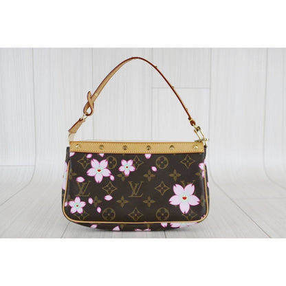 Rank SA ｜ LV Takashi Murakam Sakura Monogram Pochette Accessoires ｜050702