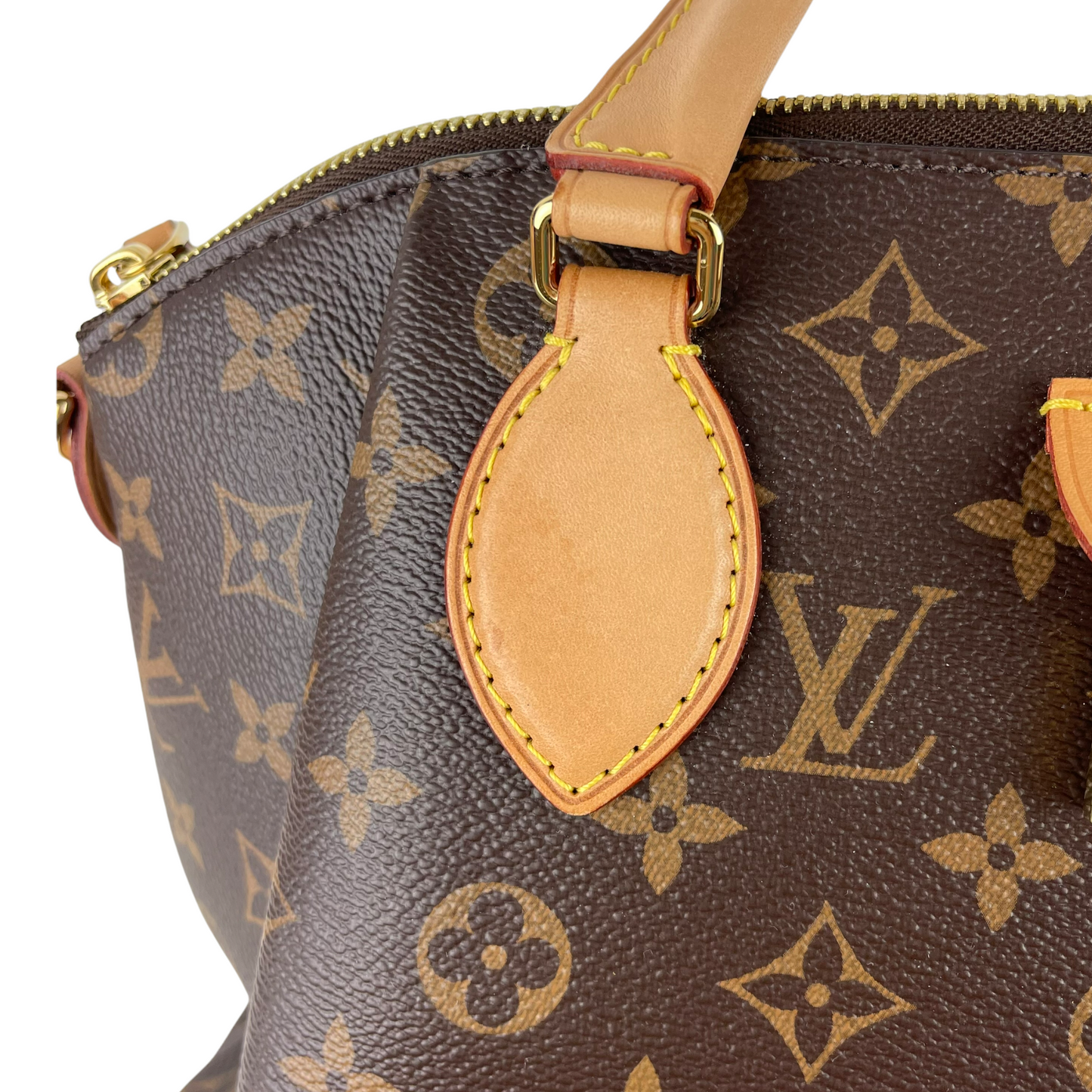 Louis-Vuitton Monogram Rivoli MM Canvas Brown GHW