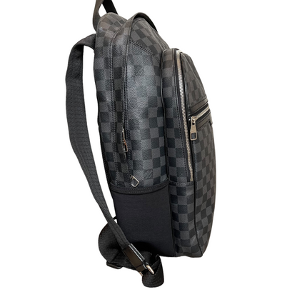 Louis-Vuitton Michael Backpack Damier Graphite SHW