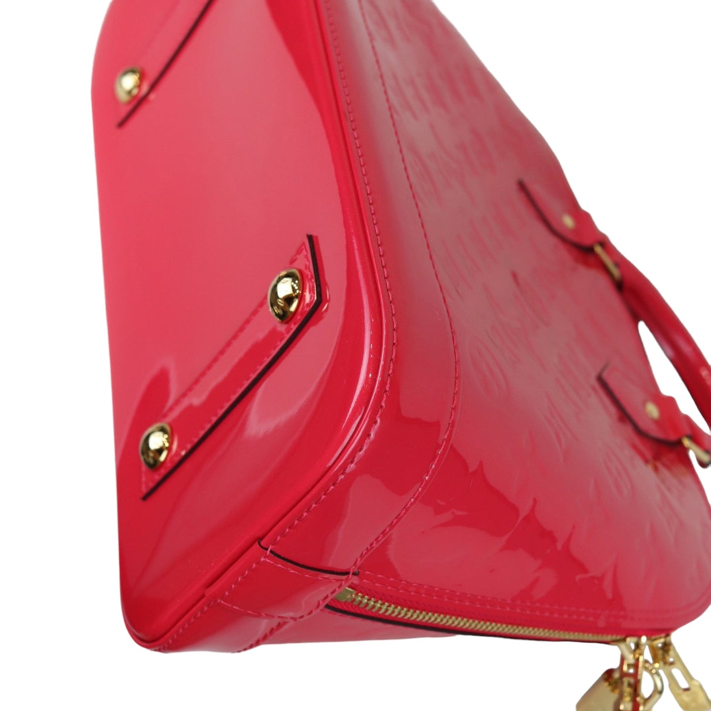 Louis-Vuitton Alma Vernis Monogram PM GHW