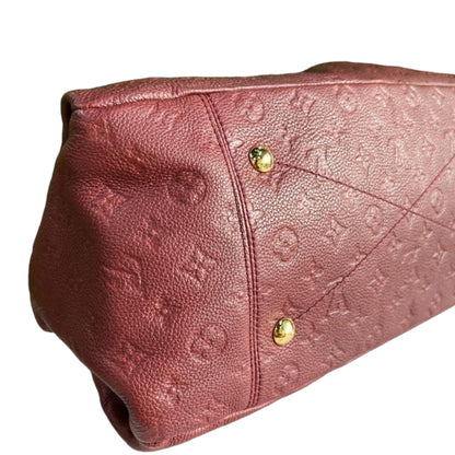 Louis-Vuitton Artsy MM Empreinte Burgundy GHW