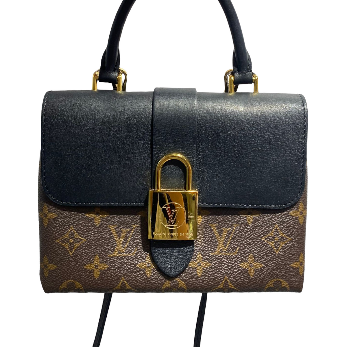 Louis-Vuitton Locky BB Monogram Canvas Brown/Black GHW