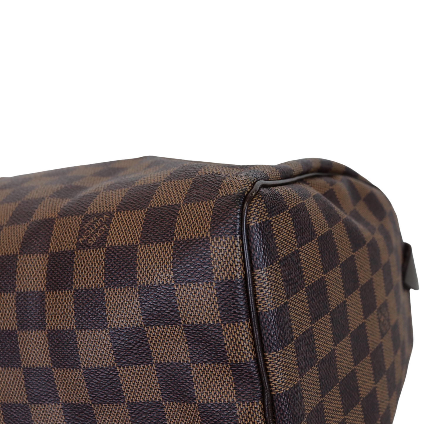 Louis-Vuitton Damier Ebene Speedy 30 Brown GHW