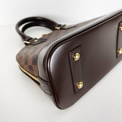 Louis-Vuitton Alma BB Damier Brown GHW