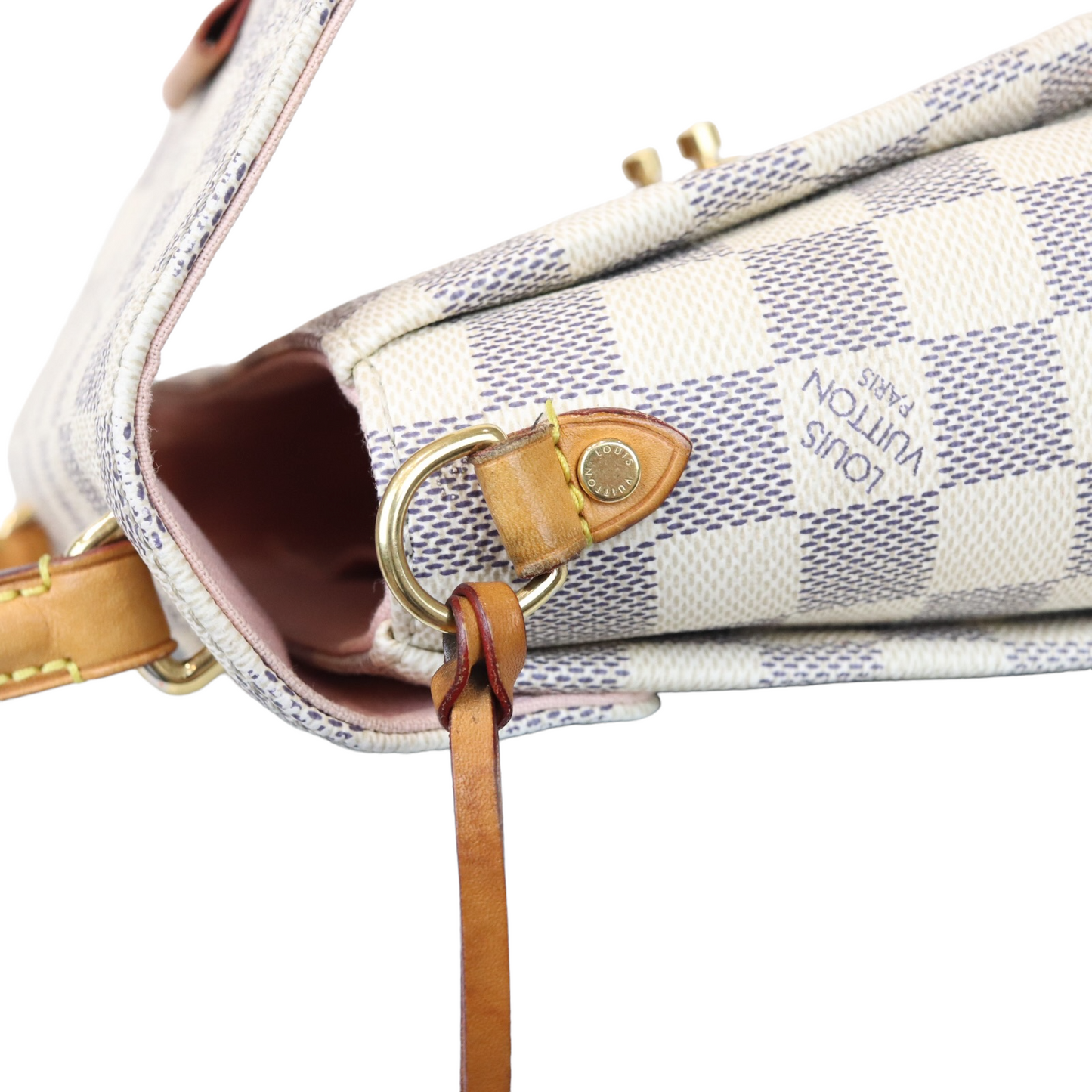 Louis-Vuitton Croisette Damier Azure GHW
