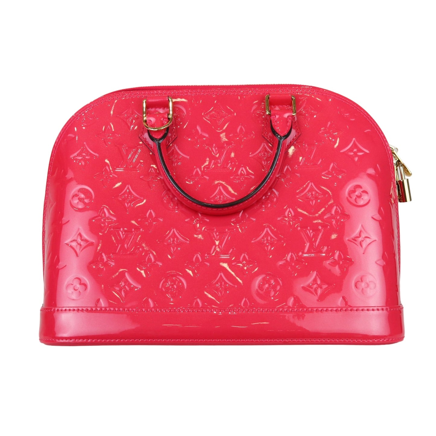 Louis-Vuitton Alma Vernis Monogram PM GHW