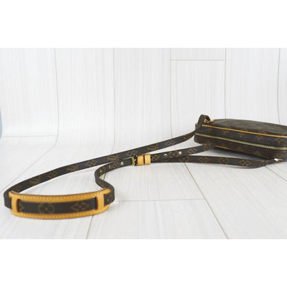 Rank A｜LV Monogram Pochette Marley Bandolier Shoulder Bag｜080102