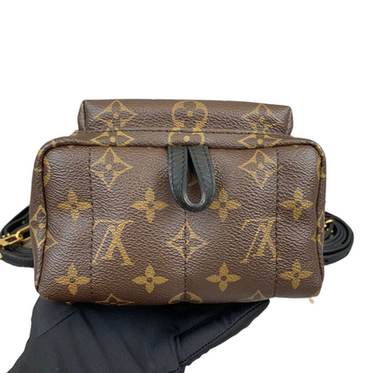 Louis-Vuitton Mini Palm Springs Monogram World Tour GHW