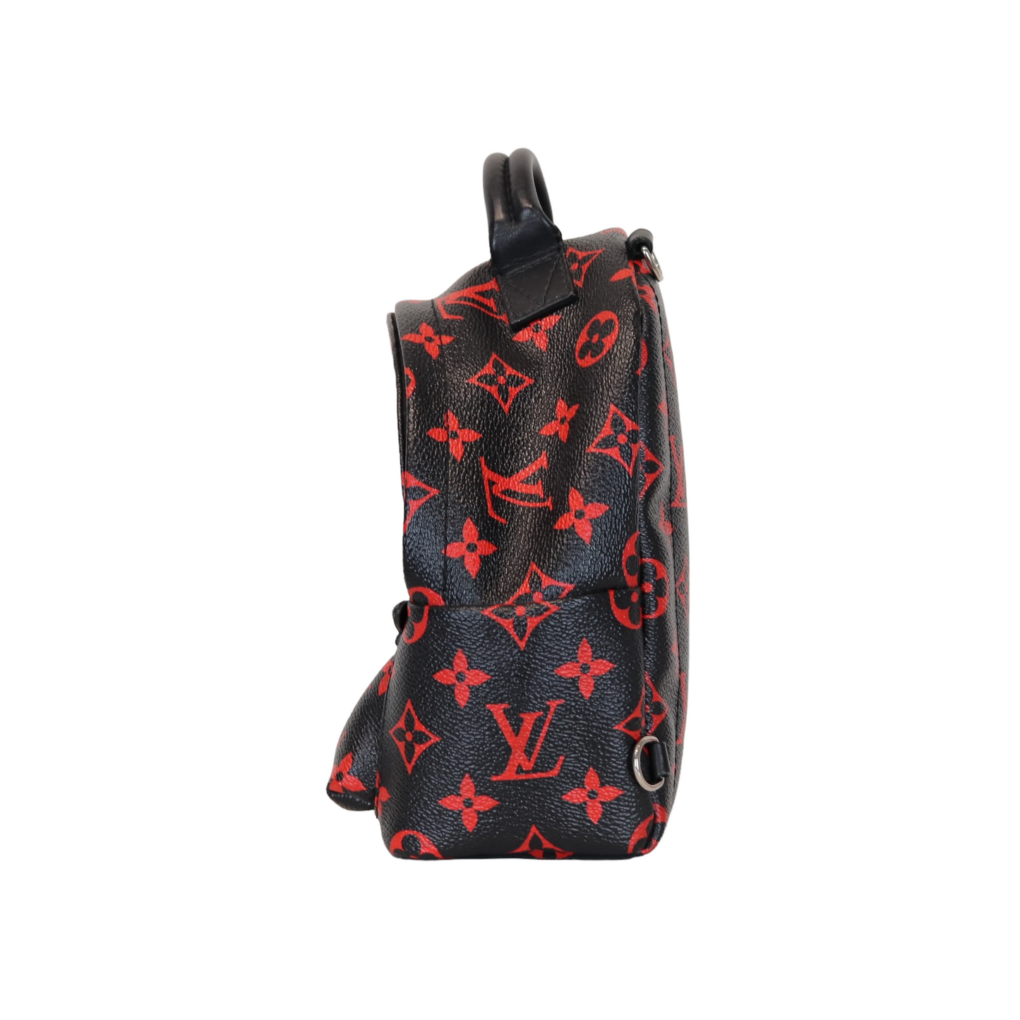 Louis-Vuitton Mini Palm Springs Infrarouge Canvas GHW