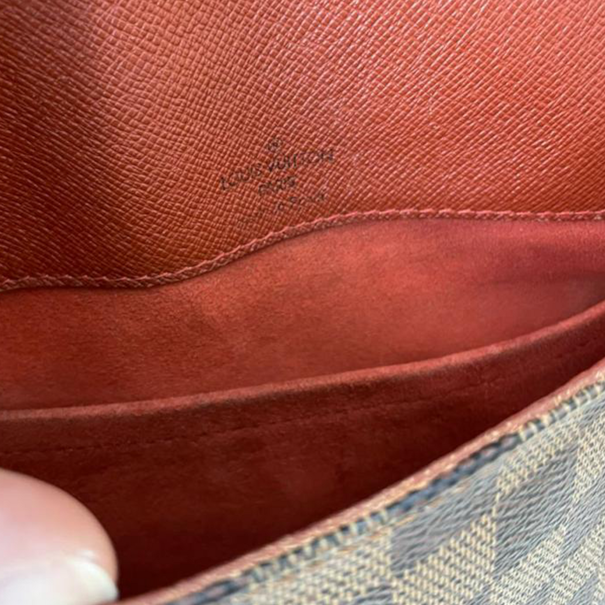 Louis-Vuitton Damier Ebene Musette Salsa Brown