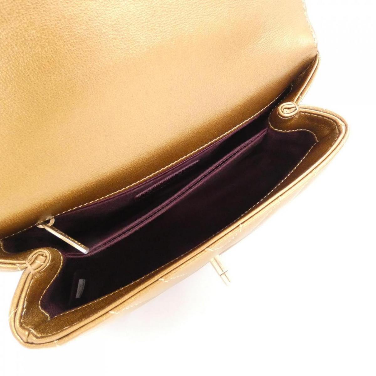 Chanel Top handle Gold bag