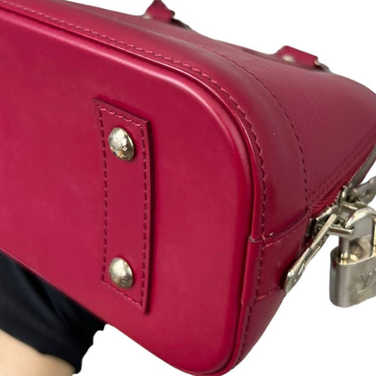 Louis-Vuitton Alma BB Epi Leather Pink SHW