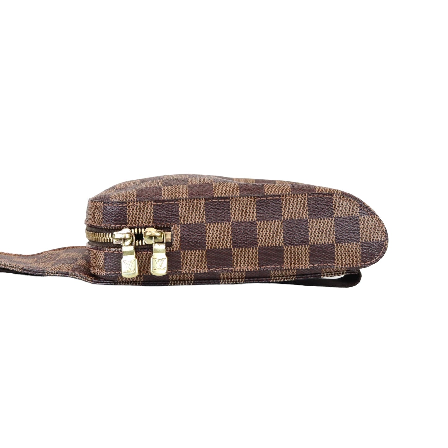 Louis-Vuitton Damier Ebene Geronimos Waist fanny Black GHW